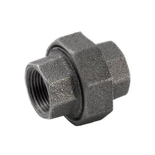 Southland 34 in. Black Malleable Iron FPT x FPT Union Fitting 521-704HN