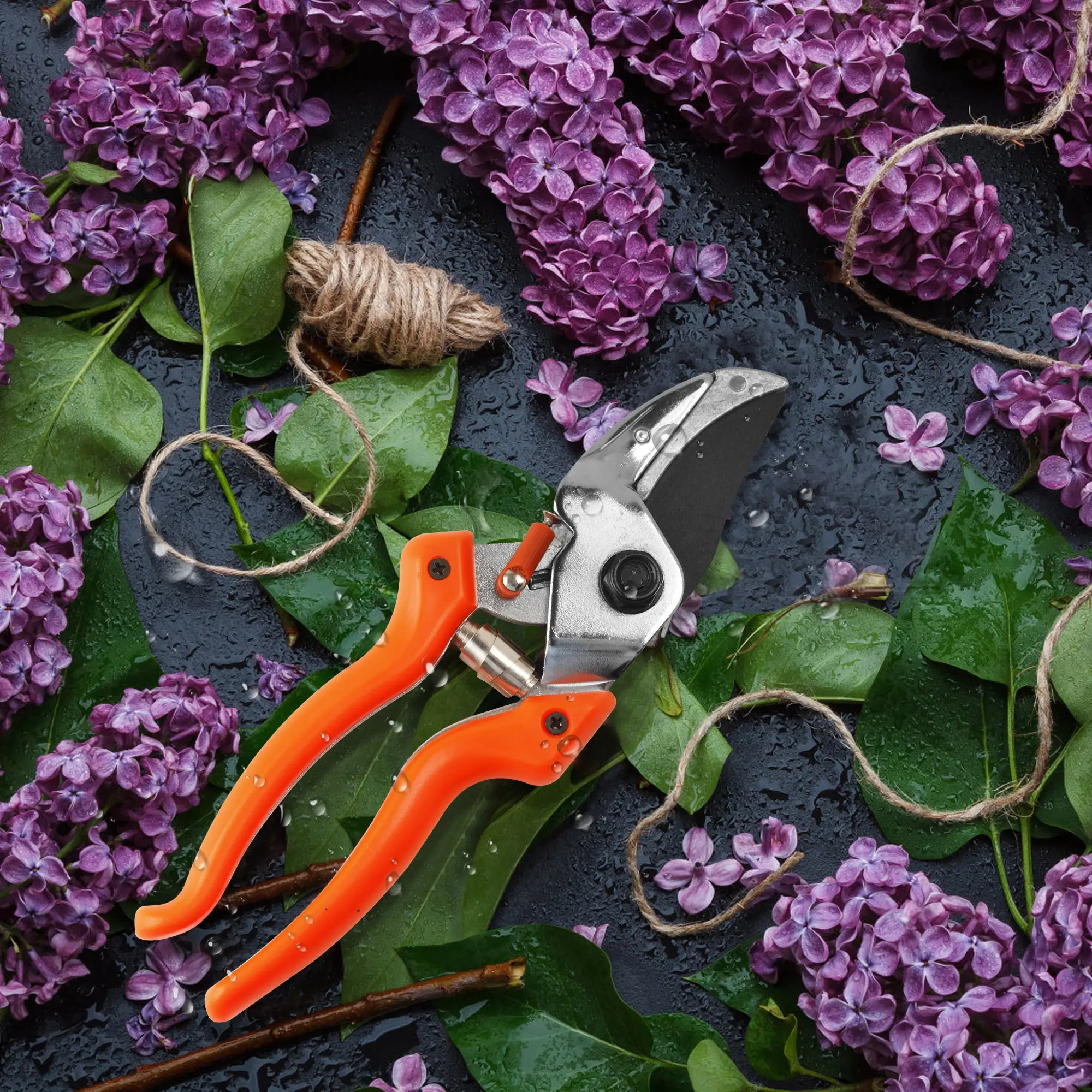 Professional Sharp Anvil  Pruning ShearsTree Trimmers Secateurs Hand Pruner Garden Shears  for The Garden