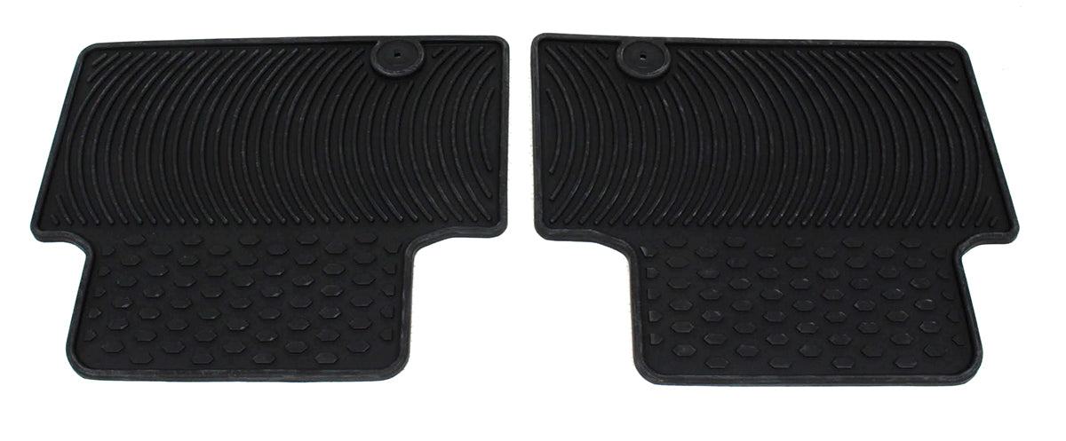 OEM Black 4pc All Season Floor Mat Set For Hyundai Santa Fe Sport