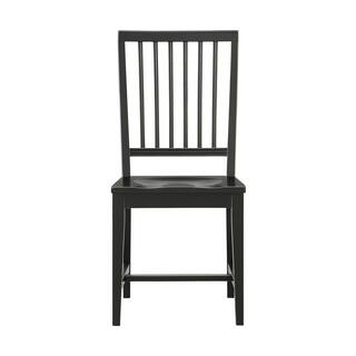 Alaterre Furniture Vienna Black Wood Side Chairs (Set of 2) ANVI01WDC