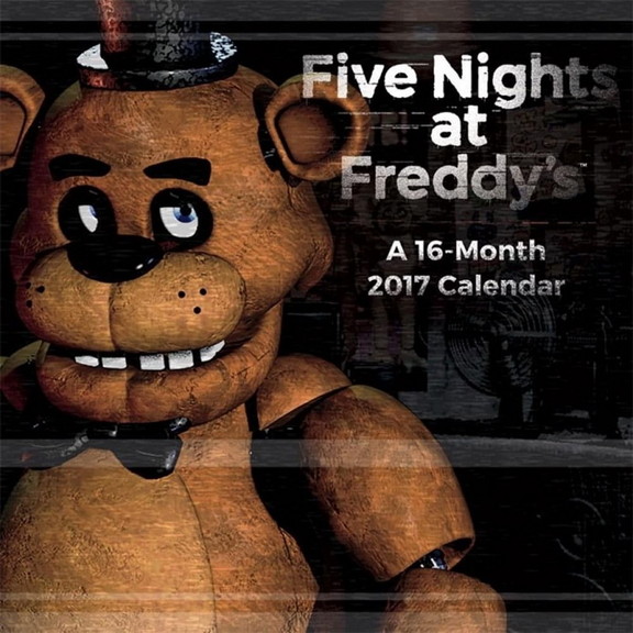 Five Nights at Freddy's 2017 12x12 Wall Calendar