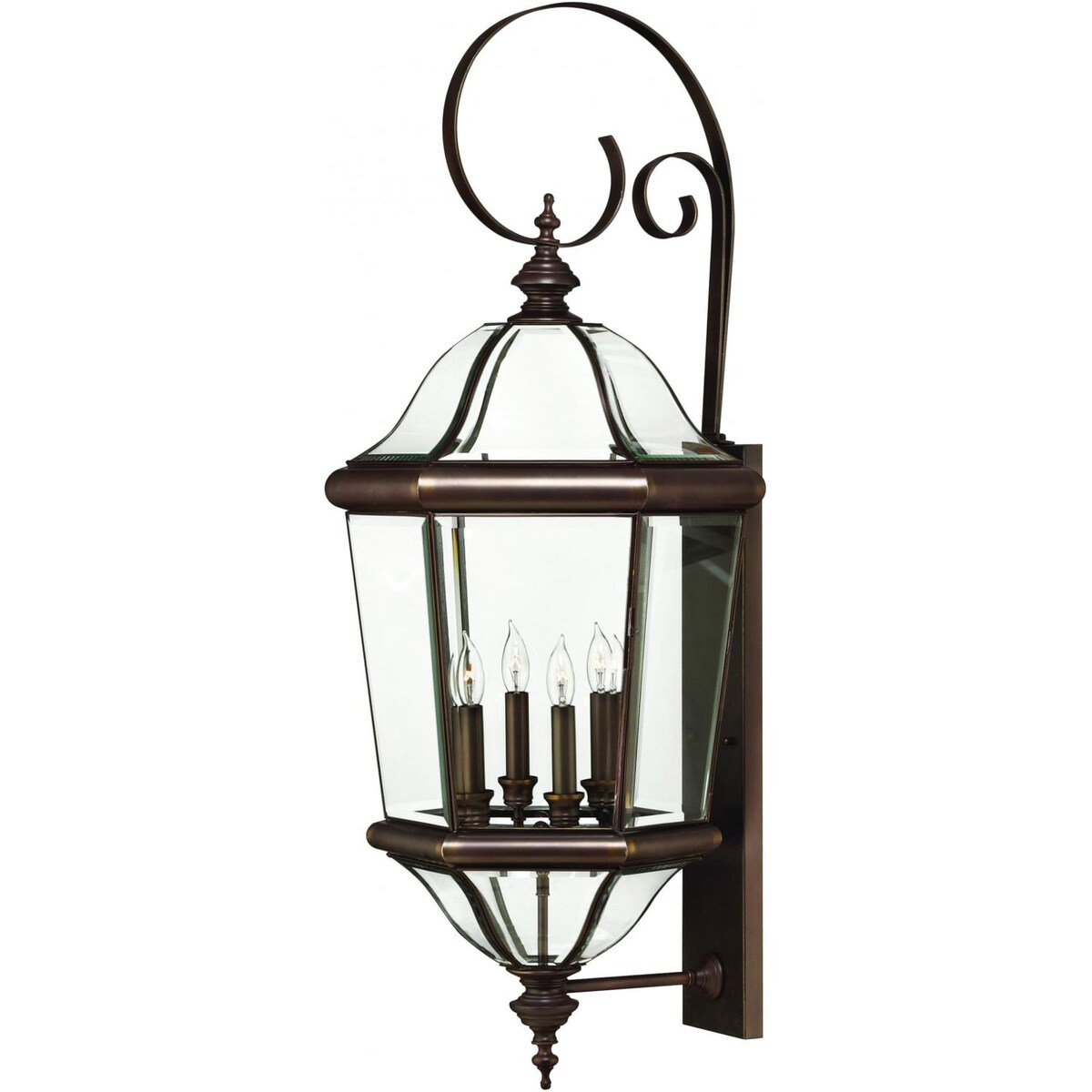 Hinkley Lighting Augusta Four Light 39-Inch Outdoor Wall Light