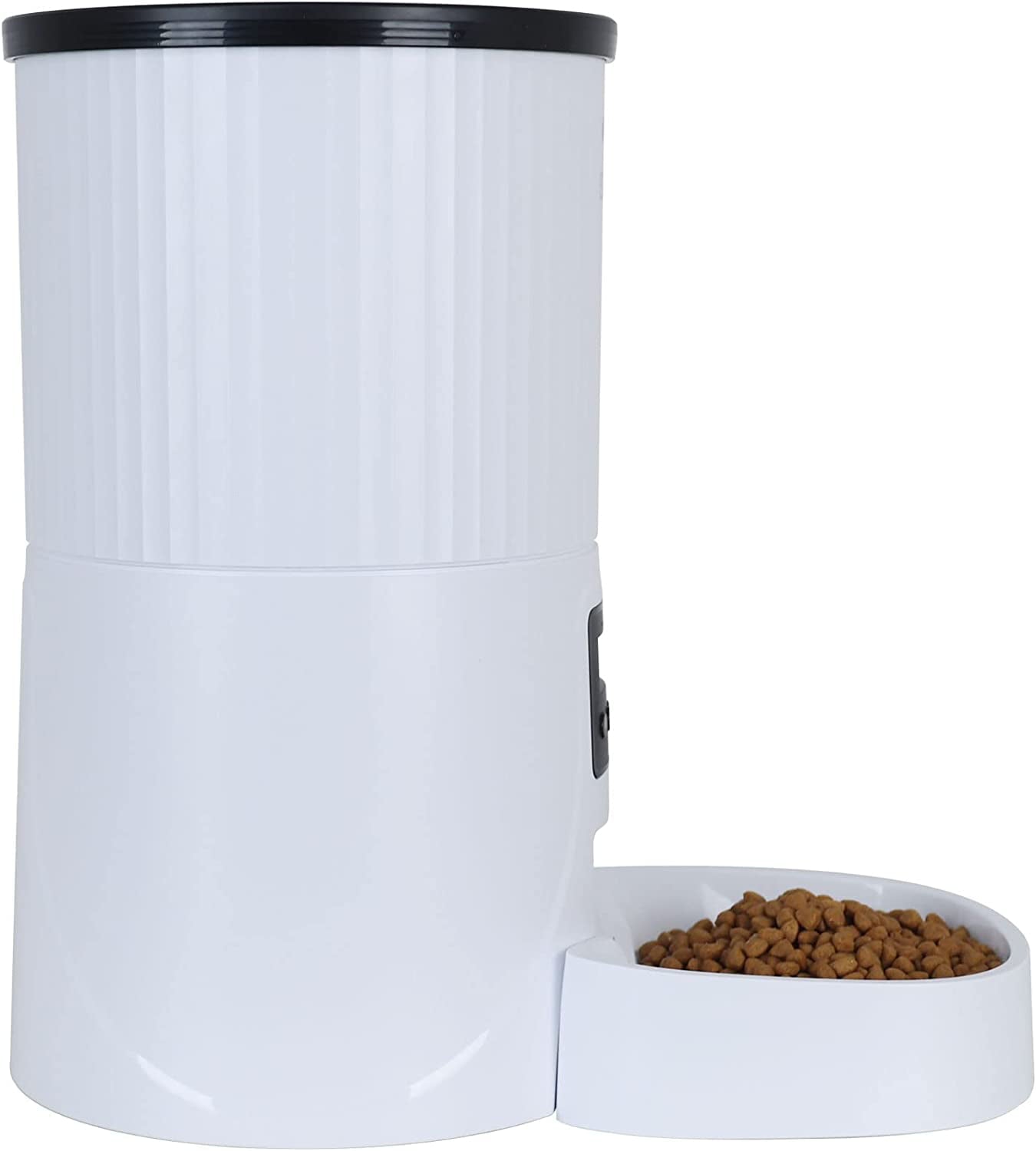 BalanceFrom 4L 1.05 Gallon Automatic Pet Feeder Food Dispenser， Auto Dog Food Dispenser， Voice Recorder and Programmable Timed Cat Feeder