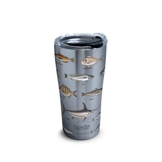 Tervis Saltwater Fish 20 oz. Stainless Steel Tumbler with Lid 1357515