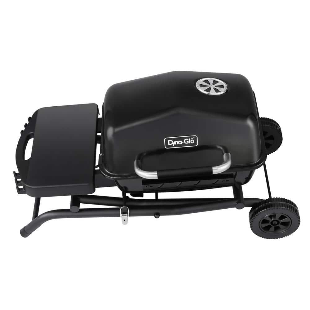 DynaGlo Portable Charcoal Grill in Black