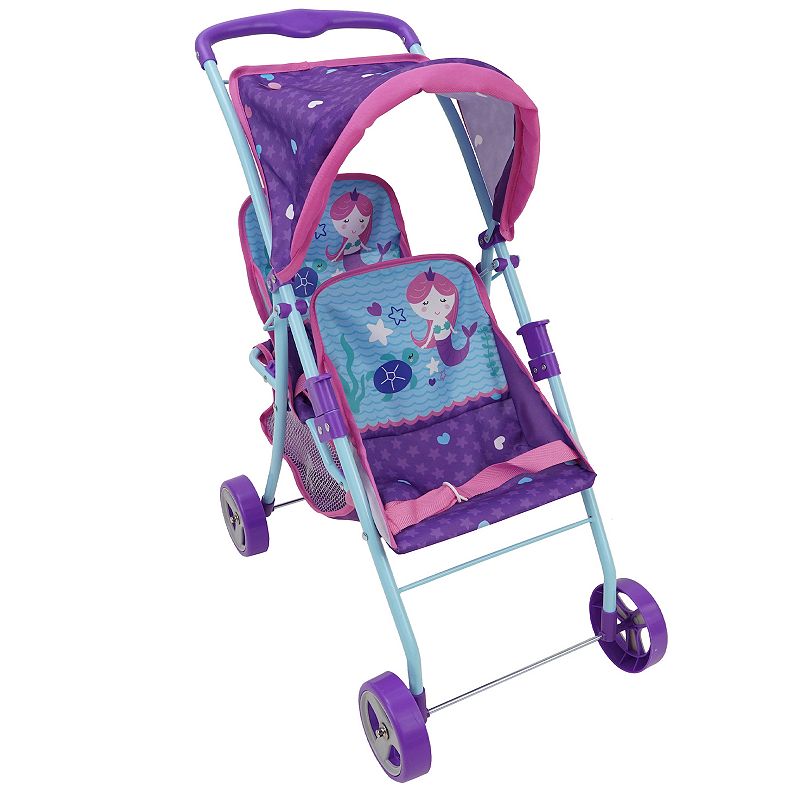 509 Crew Mermaid Twin Doll Stroller