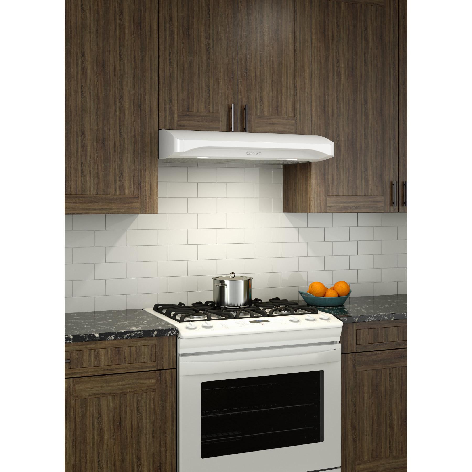 Broan 30-Inch Atla 2 Under-Cabinet Range Hood ALT230WW