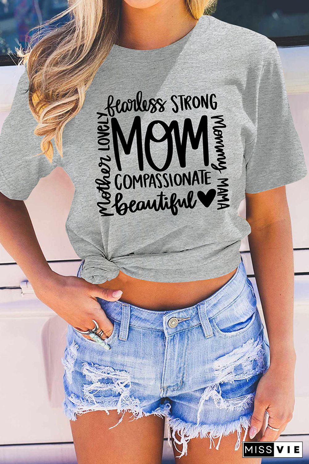 Mama Print Graphic Tee