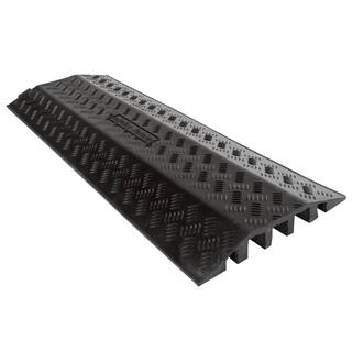 Guardian 3-Channel Drop-Over Cable Protector Ramp for 1.375 in. Dia Cables DH-CR-6