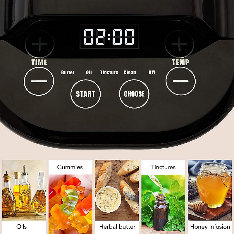 Ivation Herbal Infusion Machine， Botanical Extractor for Making Butter and Oil Infuser Machine