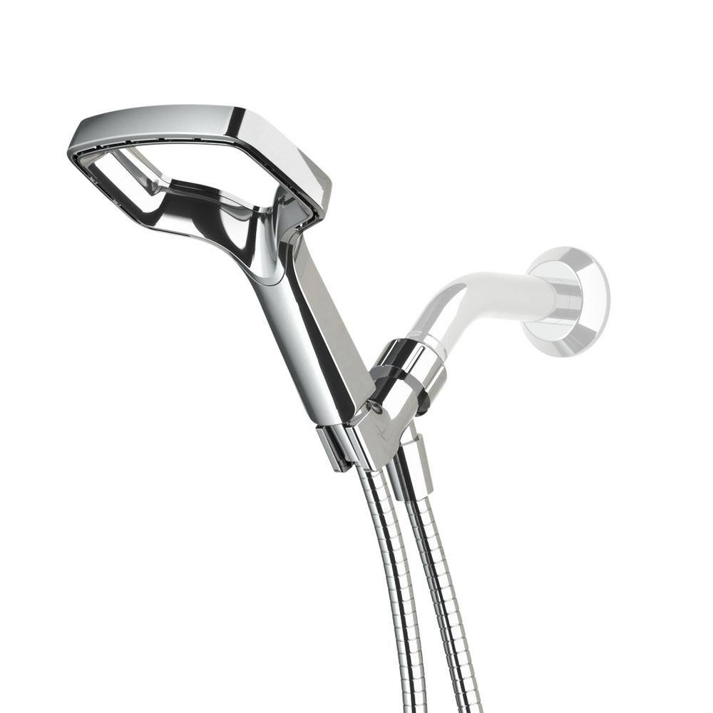 Methven Rua 1-Spray 6 in. Single Wall Mount Handheld Shower Head in Chrome RUHSCPUK