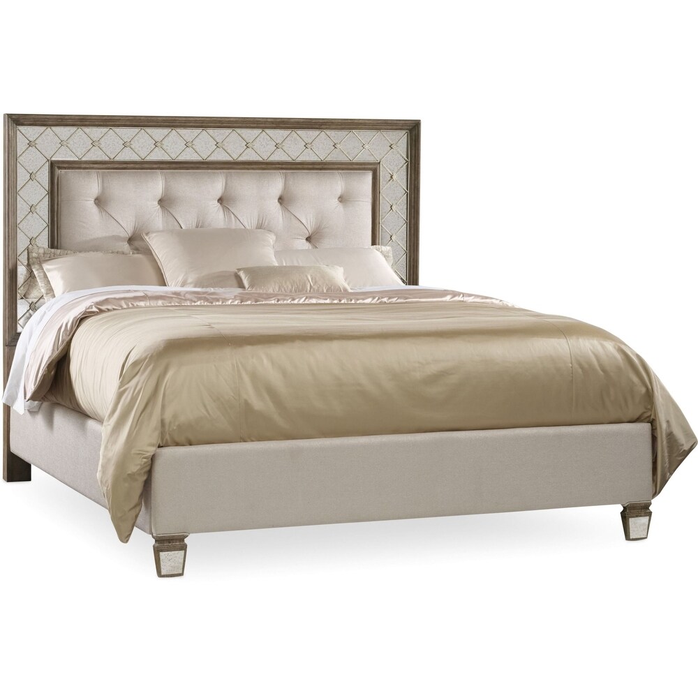 Hooker Furniture King Solid Hardwood Panel Bed Frame from the