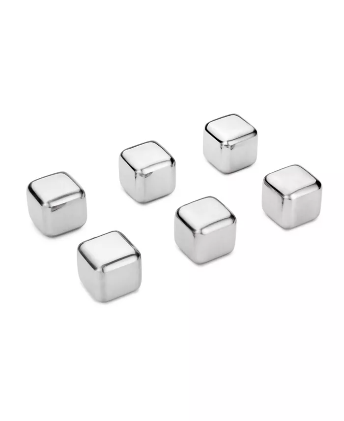 Cambridge Stainless Steel Whiskey Stone Set of 9