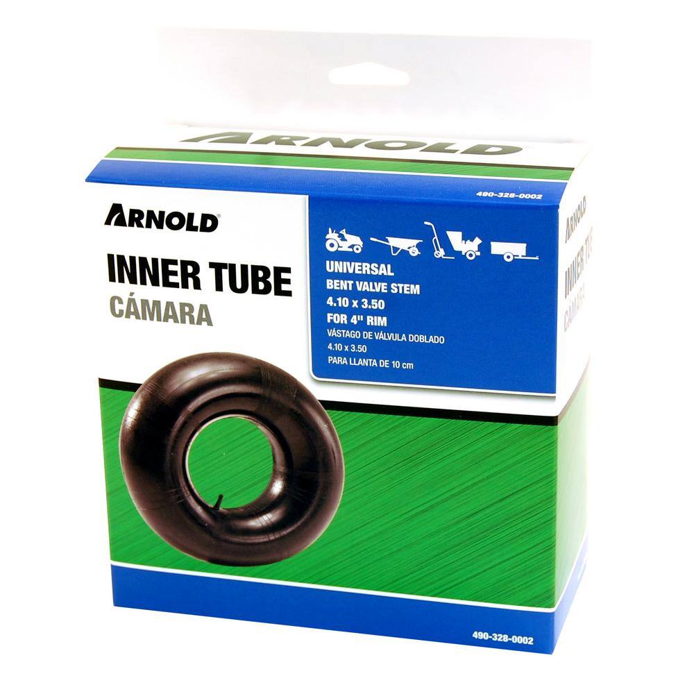 Arnold Replacement Inner Tube for 4.10 x 3.50 Tire with 4 in. Rim 490-328-0002