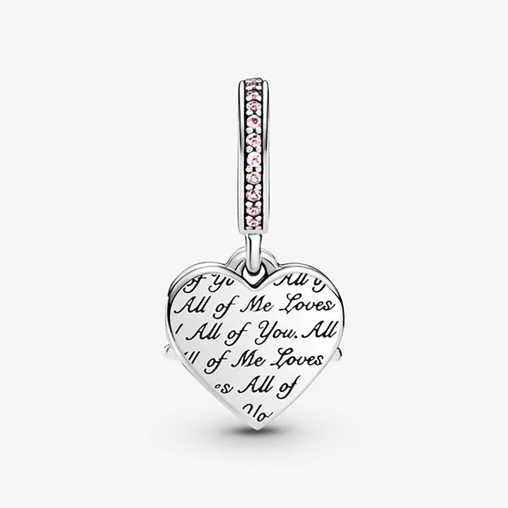 PANDORA  Heart & Mom Dangle Charm