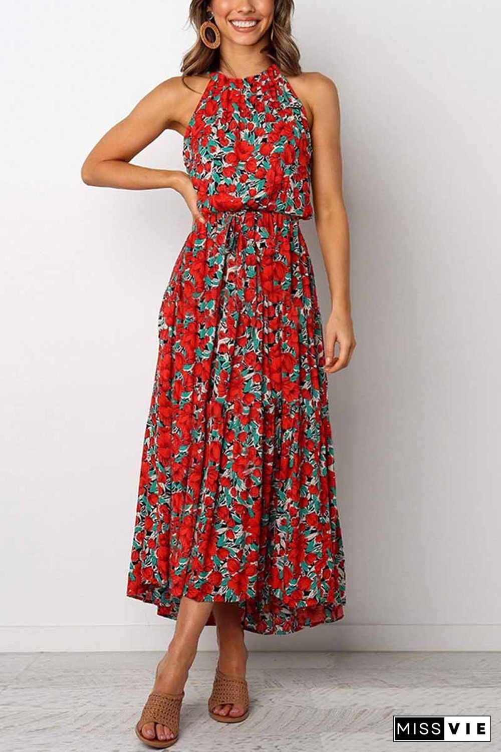 Fashion Floral Dress (3 Colors)