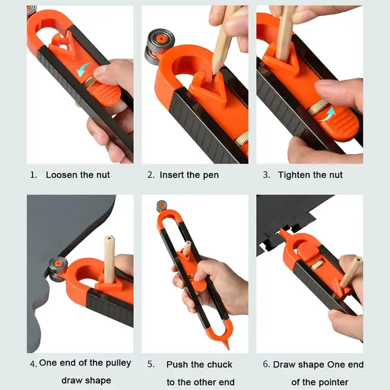 (🔥Hot Sale-Save 48% OFF) Precise Edge Corner Measuring Profile Dupl