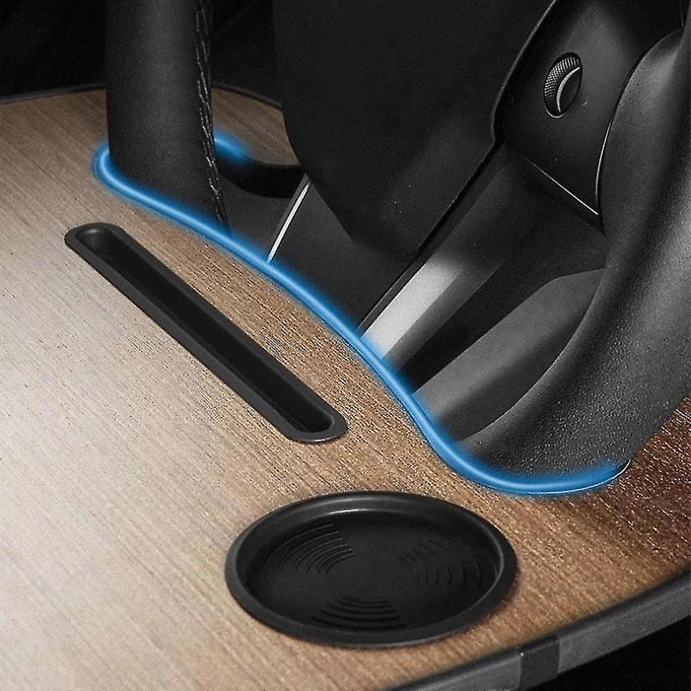 For Model Y Steering Wheel Table Board Laptop Tray Food Desk Universal Eating Drinking Tray Holder