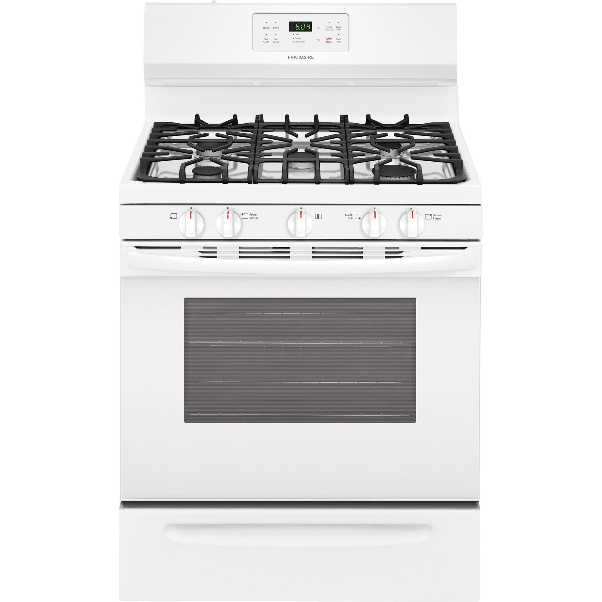 Frigidaire 30-inch Freestanding Gas Range FFGF3054TW