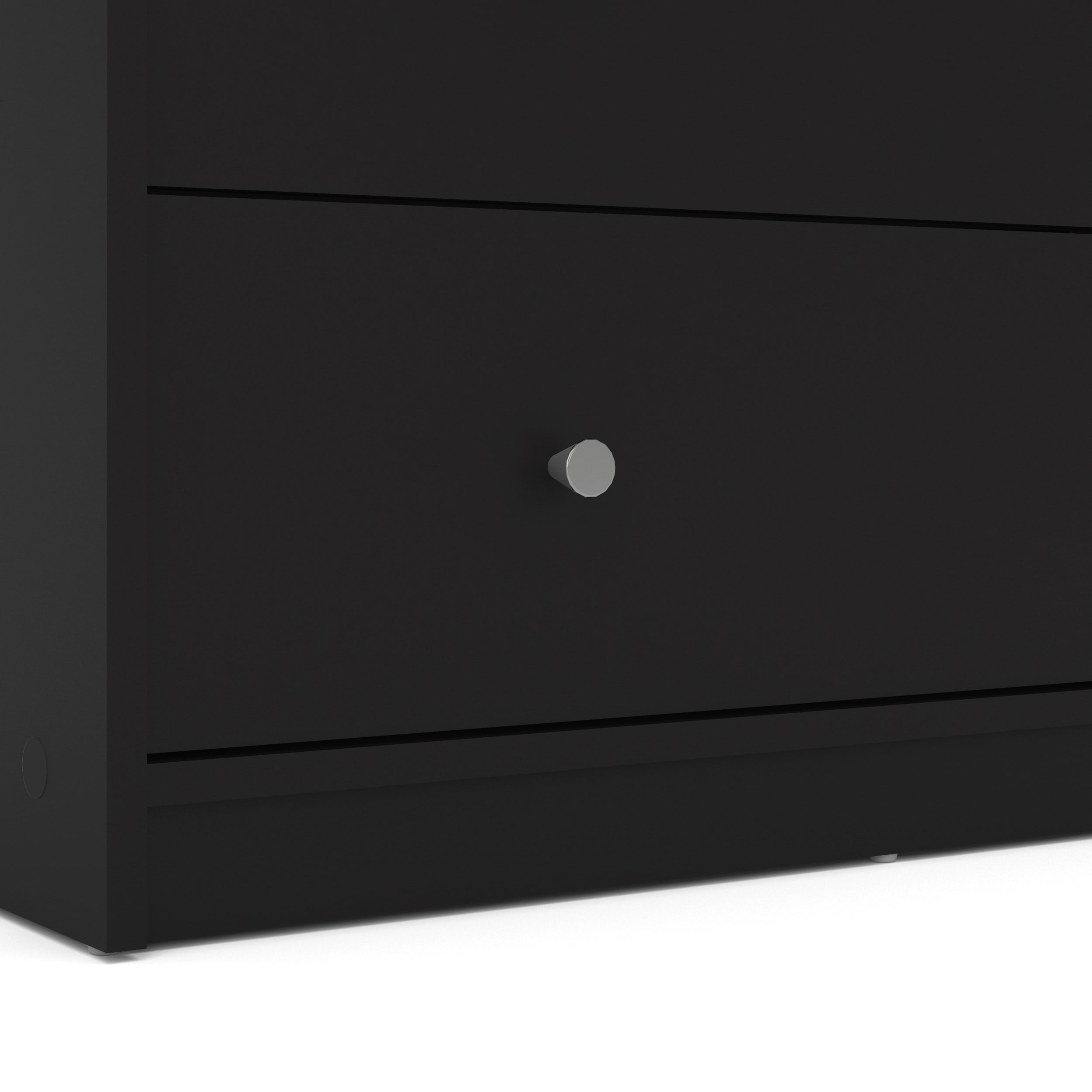 Studio 3 Drawer Chest, Black