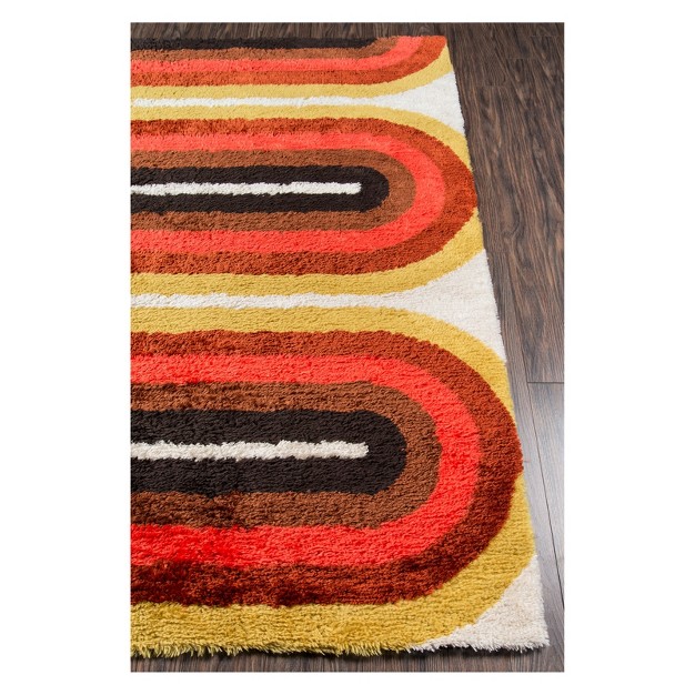 Retro Wave Area Rug Novogratz By Momeni