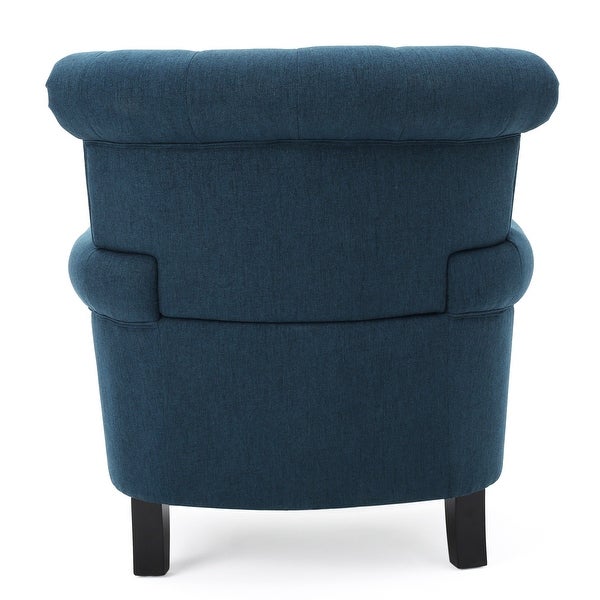 Merritt Contemporary Fabric Tufted Chair by Christopher Knight Home - 37.00