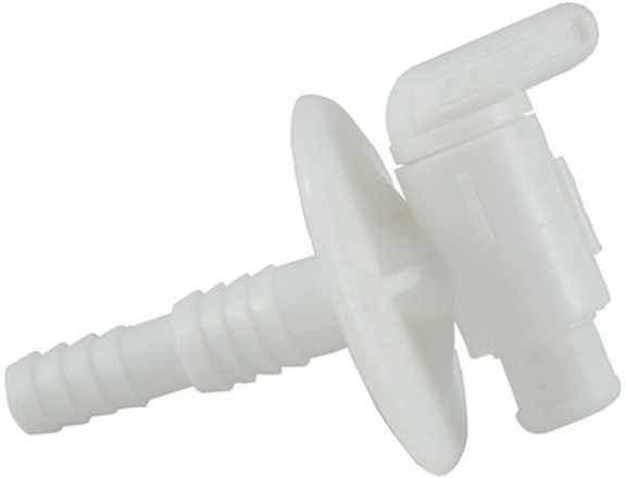 JR Products 03182 Dual Barbed Drain Cock  44Whit...