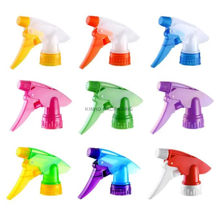 28 400 410 415 Plastic Heavy Duty C Trigger Nozzle Chemical Resistant Industrial Spray Head Strong Garden Trigger Sprayer