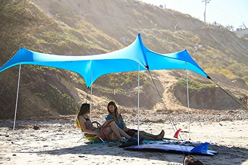 Neso 2 Extra Poles for a Beach Tent with Patented Pole Base (Gigante)