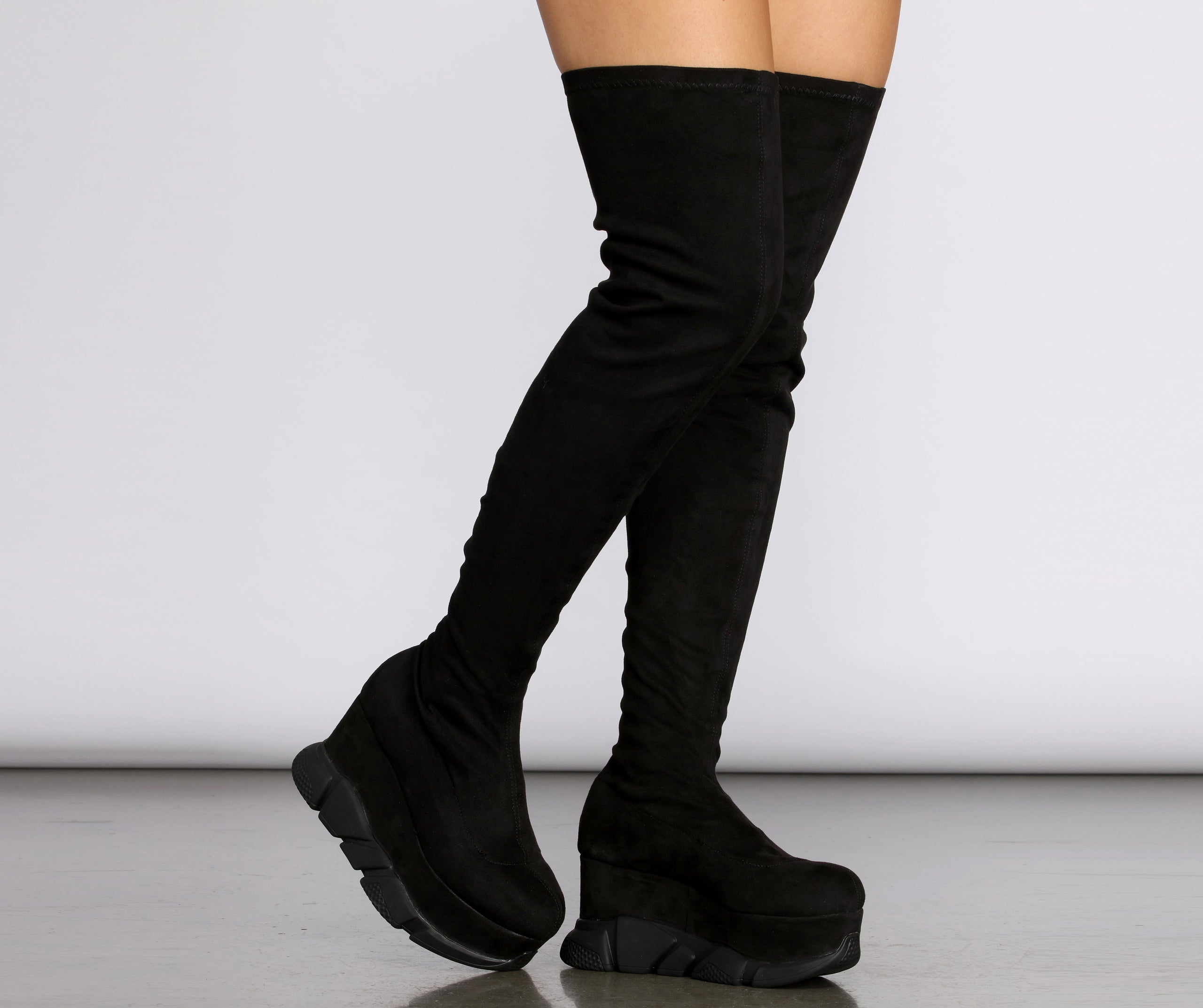 Trend Alert Thigh High Platform Boots