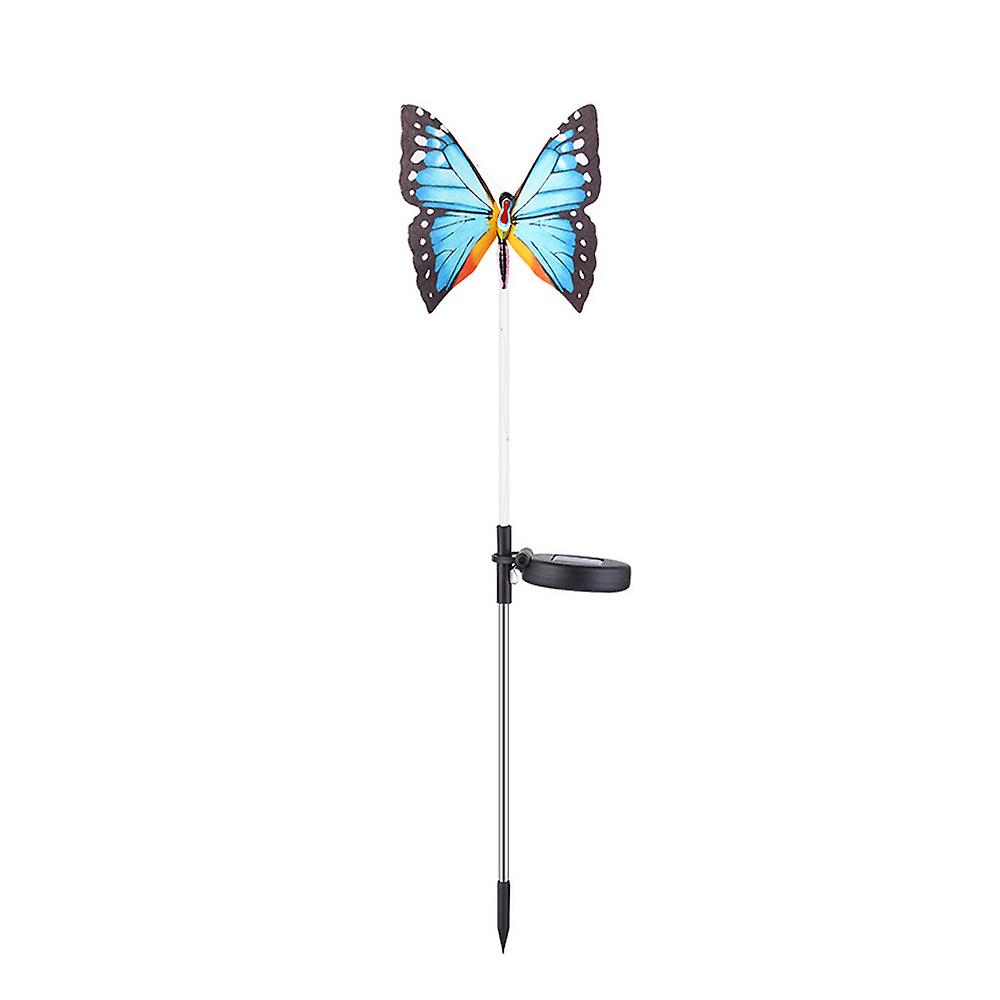 Multicolor Butterfly Solar Light With Solar Panel Ip65 Water Resistance For Garden Patio Yard Courtyard Path