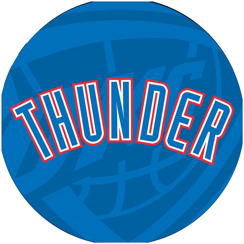 Oklahoma City Thunder Padded Ribbed Bar Stool