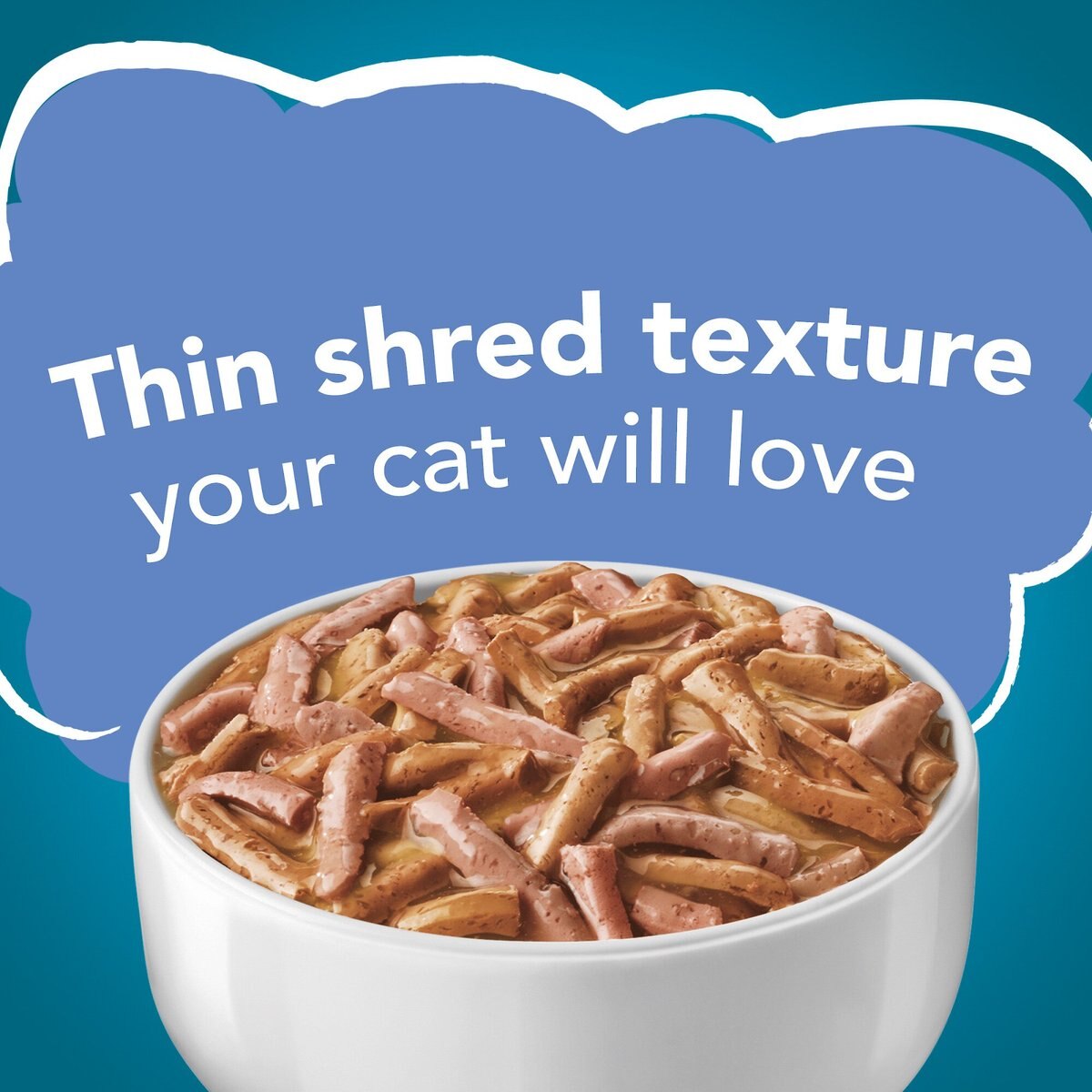 Friskies Savory Shreds with Whitefish and Sardines in Sauce Canned Cat Food