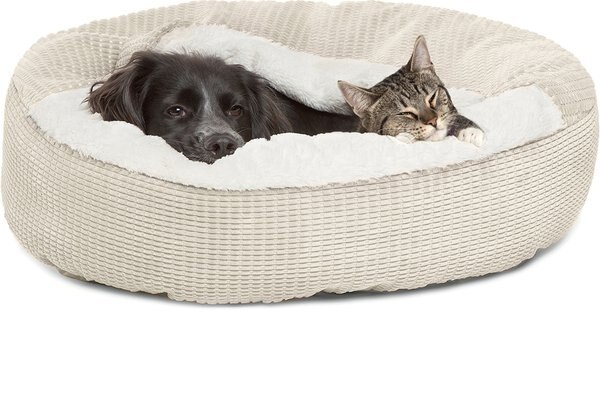 Best Friends by Sheri Cozy Cuddler Mason Microfiber Hooded Blanket Cat and Dog Bed