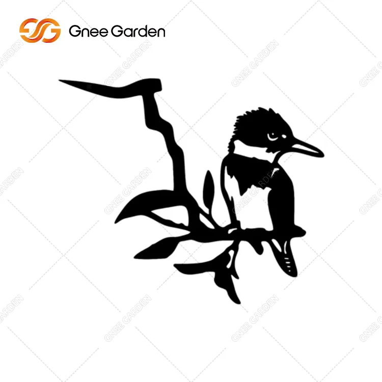 Corten steel metal garden bird decoration home decoration and garden metal decorative garden