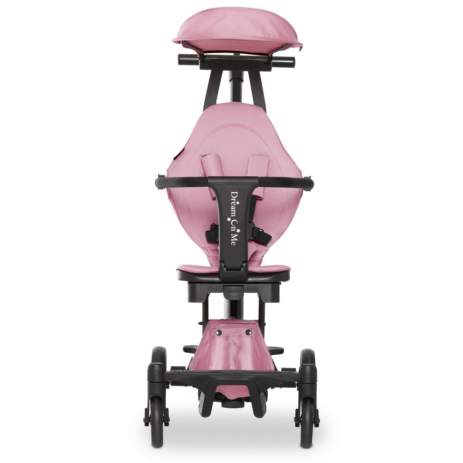 Dream On Me Drift Rider Stroller With Canopy In Pink  Crowdfused