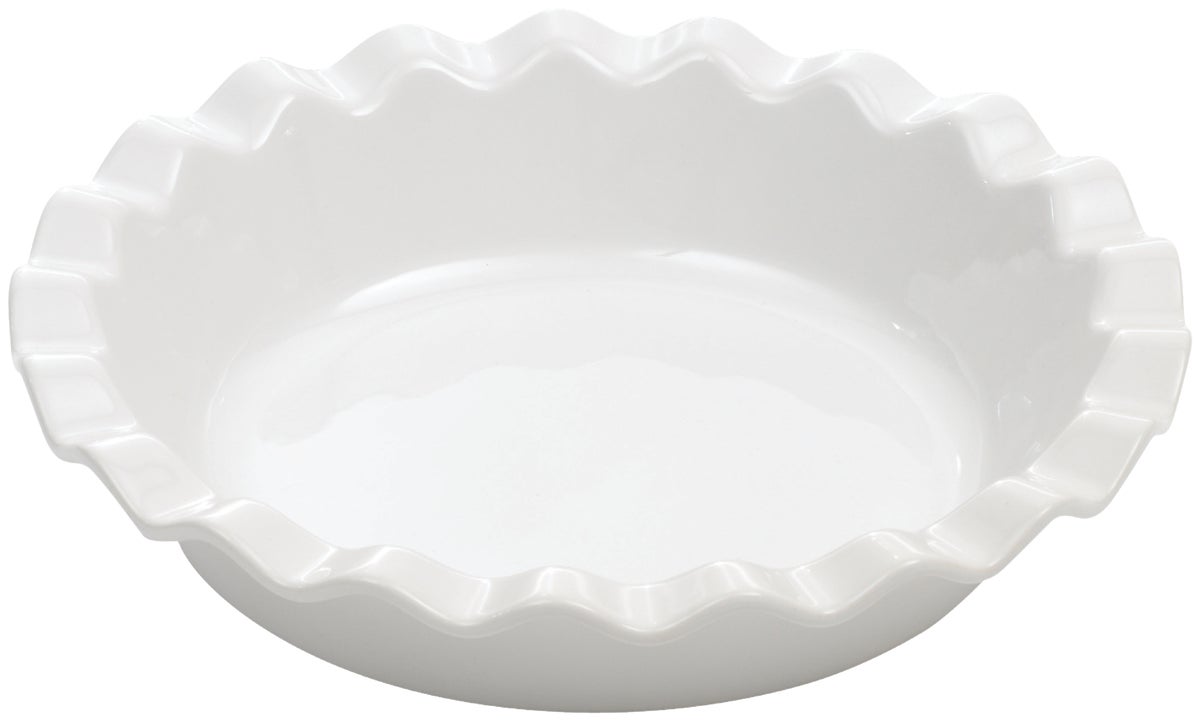 Goodcook Stoneware Pie Dish White Regular