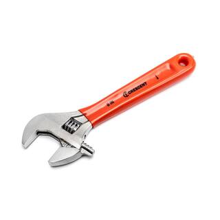 Crescent 6 in. Chrome Cushion Grip Adjustable Wrench AC26CVS