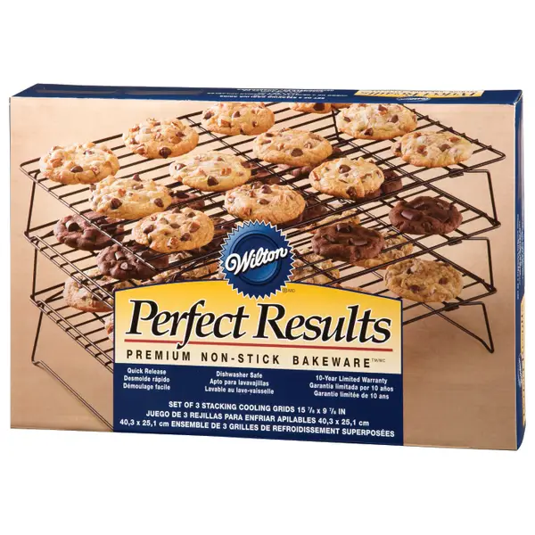 Wilton 3 Tier Perfect Results Non-Stick Cooling Rack