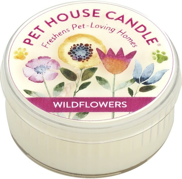 Pet House Wildflowers Natural Soy Candle