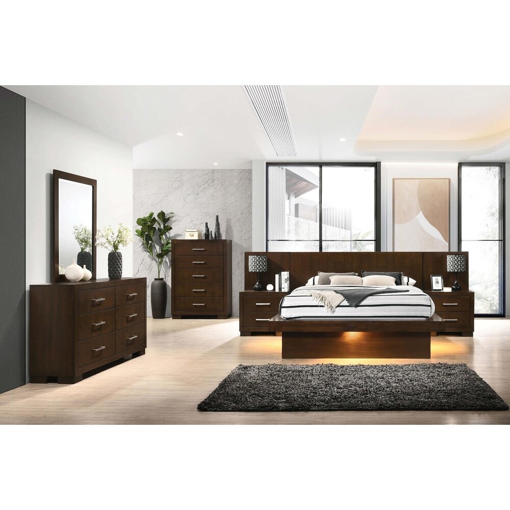 Coaster Furniture Jessica 6 piece Bedroom Set with Nightstand Panels