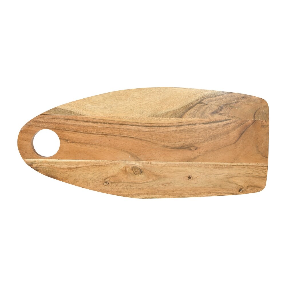 Acacia Wood Cheese/Cutting Board with Handle