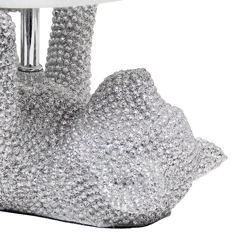 Lalia Home Rhinestone Cat Table Lamp