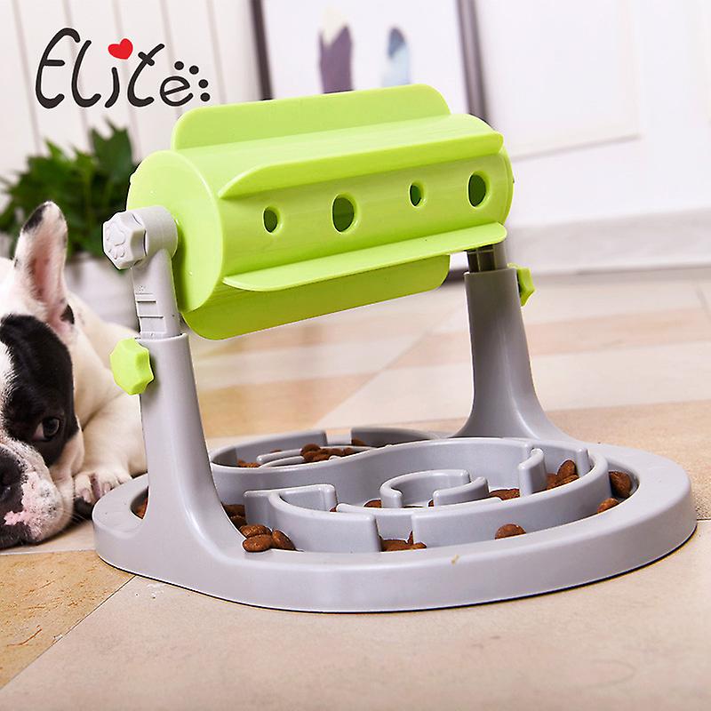 Roller Leakage Food Cat Dog Puzzle Slow Food Adjustable Pet Food Set