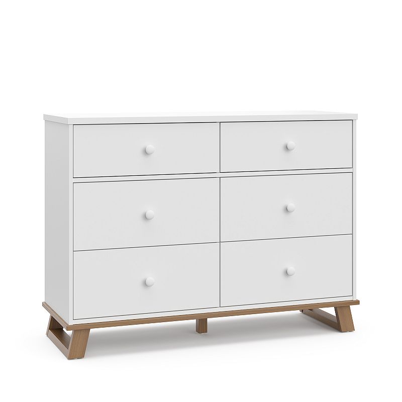 Storkcraft Modern 6 Drawer Dresser