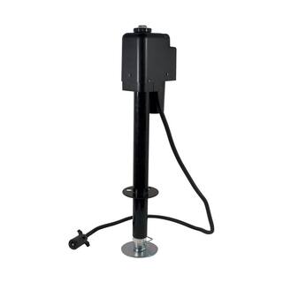 Quick Products 3500 Electric Tongue Jack with 7 Way Plug in Black JQ-3500B-7P