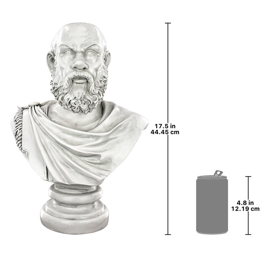 Design Toscano Socrates Bust Planter