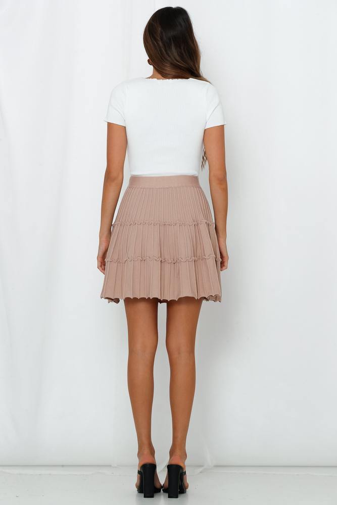 Have To Hold Skirt Beige