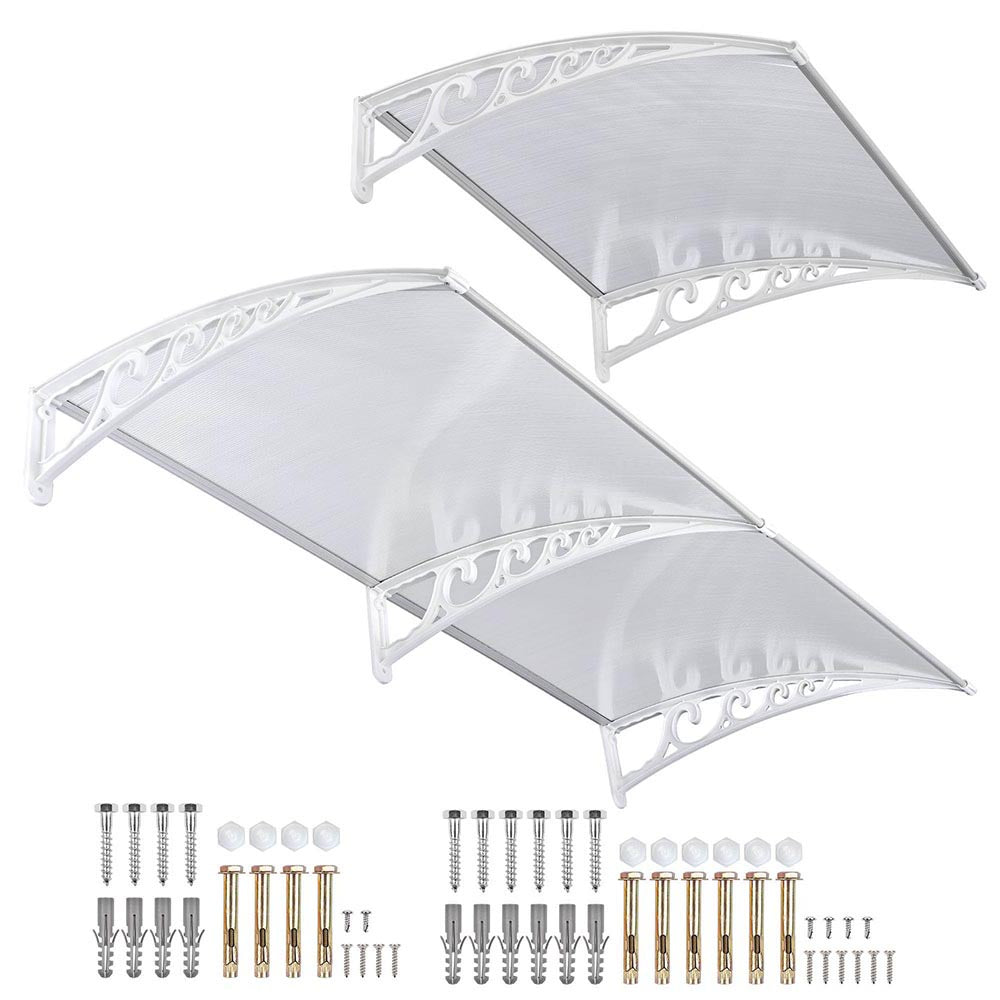 Yescom Door & Window Poly Awning Canopy 120