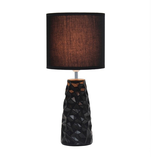 Sculpted Ceramic Table Lamp Simple Designs